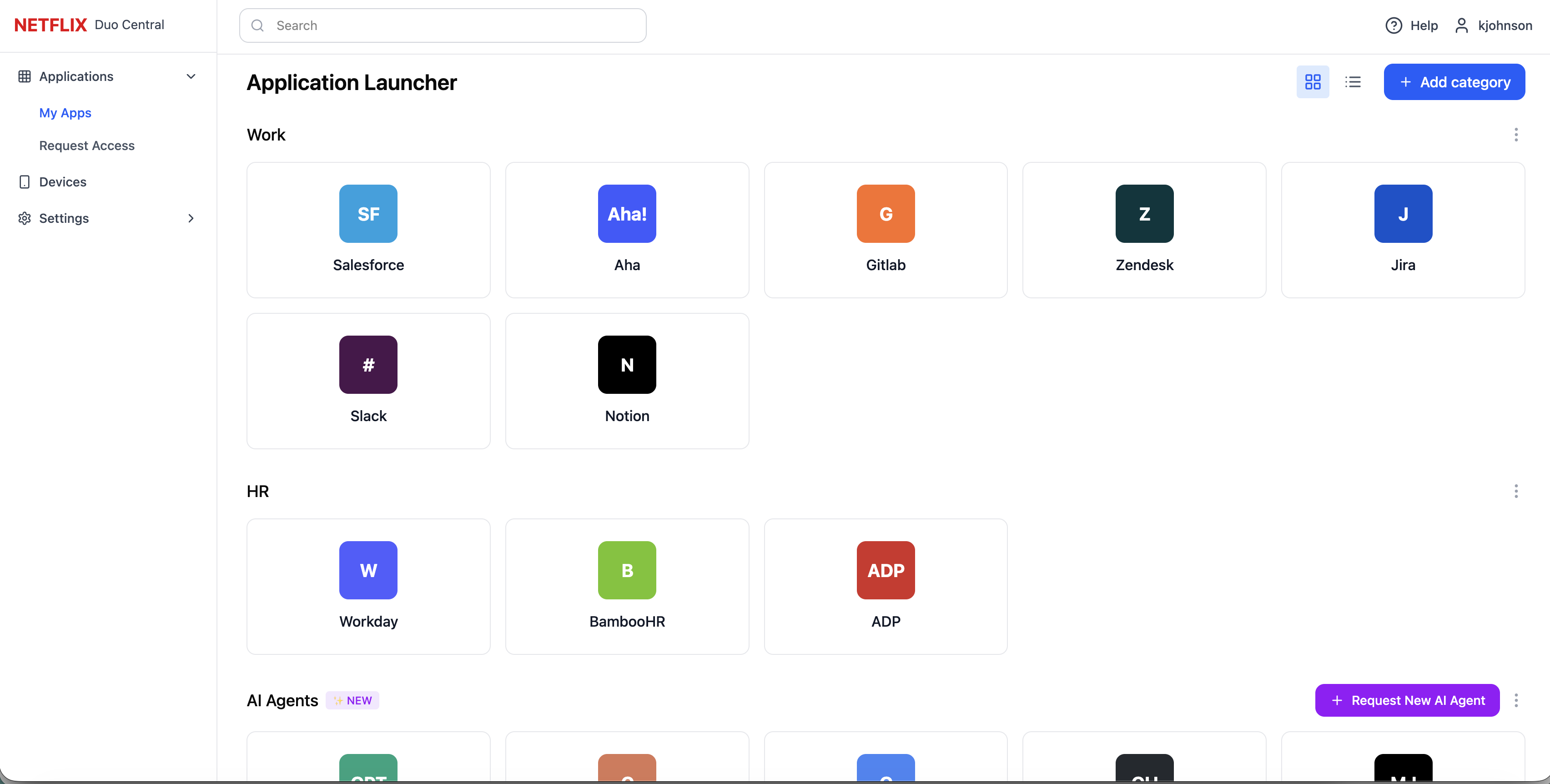 Self-service future vision demo preview